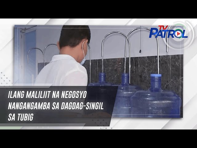 Ilang maliliit na negosyo nangangamba sa dagdag-singil sa tubig | TV Patrol