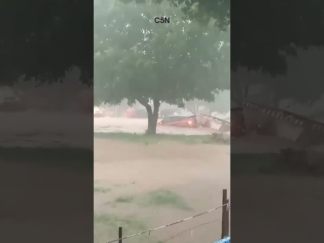 IMPRESIONANTE INUNDACIÓN en SALTA