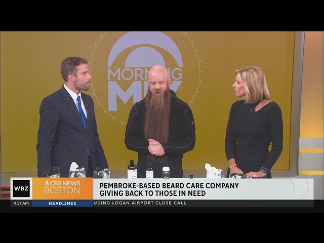 Pembroke-based beard care company giving back to those in need