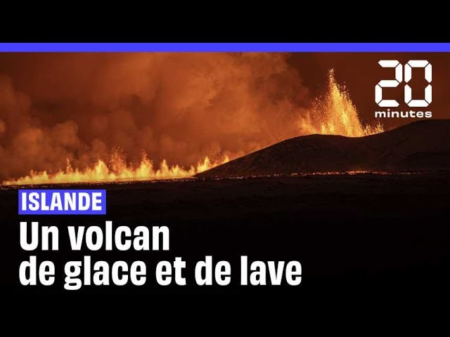 Islande : Les images impressionnantes d'un volcan entré en éruption au sud de Reykjavik