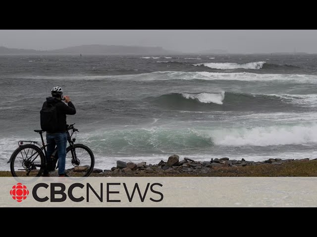 Atlantic Canada storm surge brings heavy rain, high winds