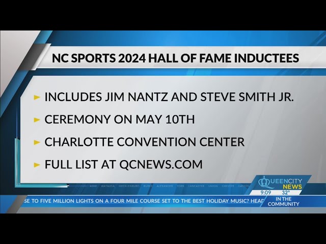 'The Eagle Has Landed.' NC Sports HOF 2024 class is in