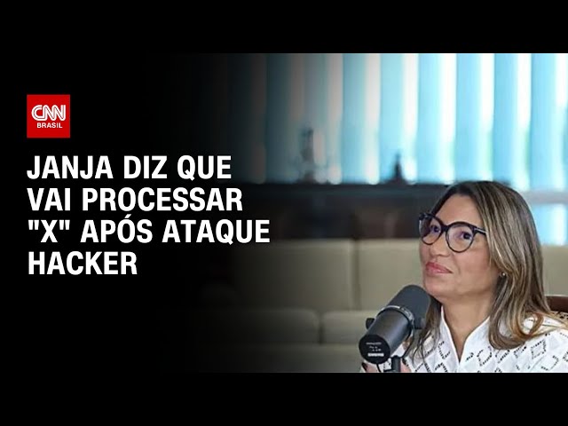 Janja diz que vai processar "X" após ataque hacker | LIVE CNN