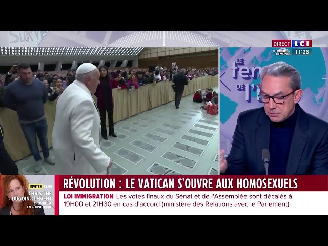 Révolution : le Vatican s'ouvre aux homosexuels