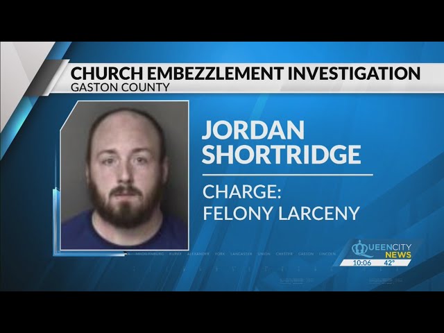 $470K+ embezzled from Gaston County church: PD