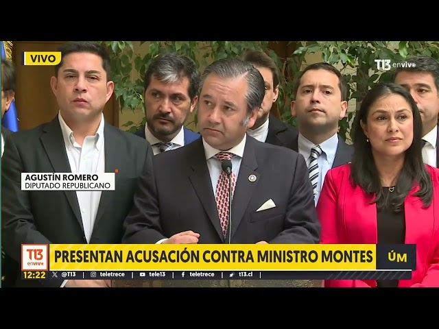 Presentan acusación constitucional contra el ministro Carlos Montes por el "Caso Convenios&quo