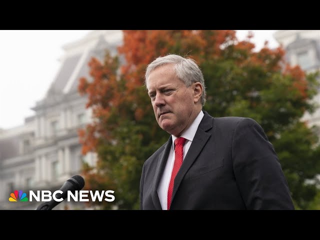 Appeals court rejects Mark Meadows’ bid to move his Georgia case out of state court