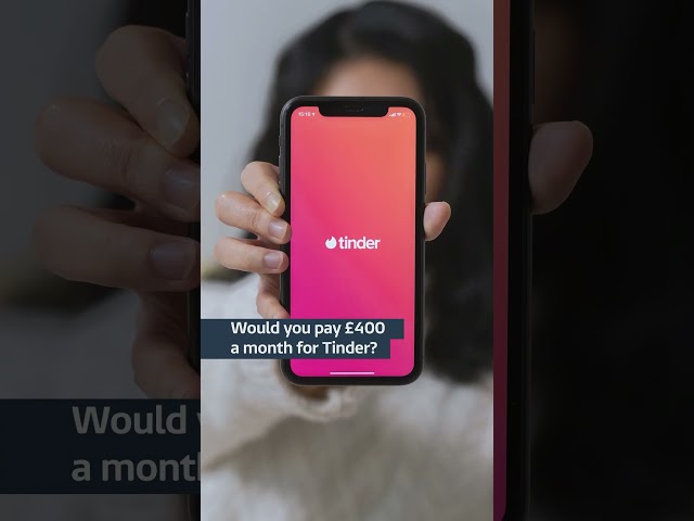 ⁣Would you pay nearly £400 a month for #Tinder? #itvnews #dating