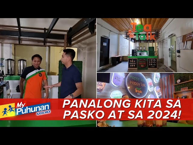 'My Puhunan: Kaya Mo!': Paano kumita ngayong Pasko o bagong taon sa negosyong milk tea?