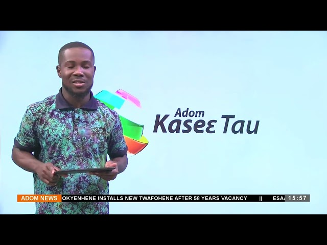 Kasie Tau At 3:55 PM on Adom TV (19-12-23)