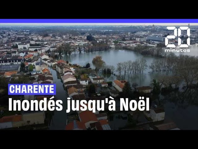 Inondations en France : La Charente commence sa décrue à Saintes