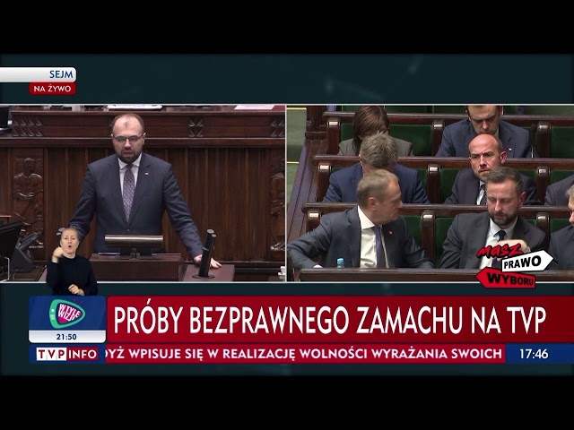 ⁣Krzysztof Szczucki (PiS): Bezprawna uchwała to zamach na media publiczne