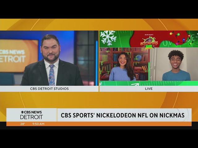 Watch CBS Sports' "NFL Nickmas Game" on Christmas Day