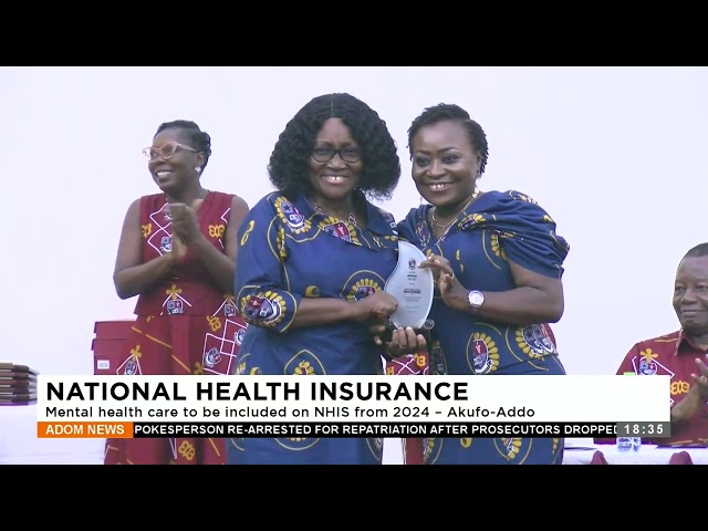 Nat'l Health Insurance: Mental health care to be included on NHIS from 2024 – Akufo-Addo (19-12