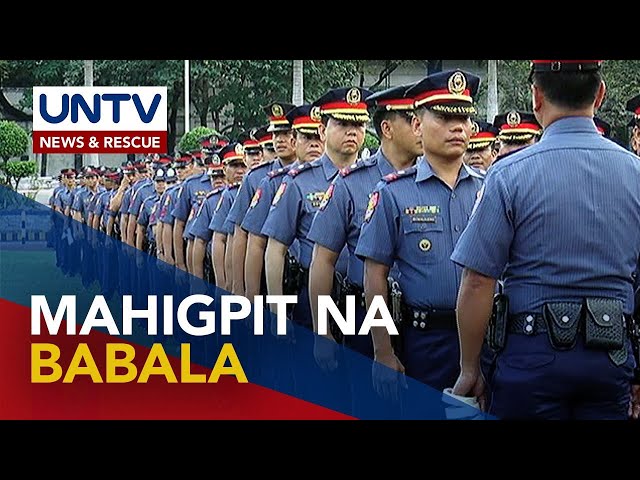 PNP, nagbabala sa mga pulis at sa publiko laban sa pagpapaputok ng baril ngayong holiday season