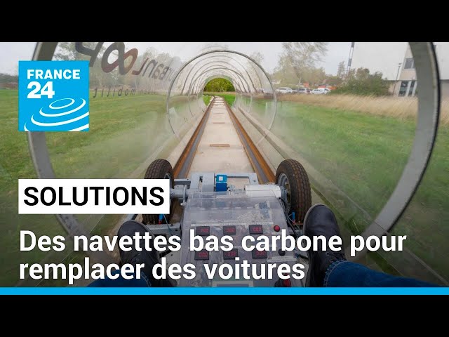 URBANLOOP: des navettes sur rails pour remplacer des voitures • FRANCE 24