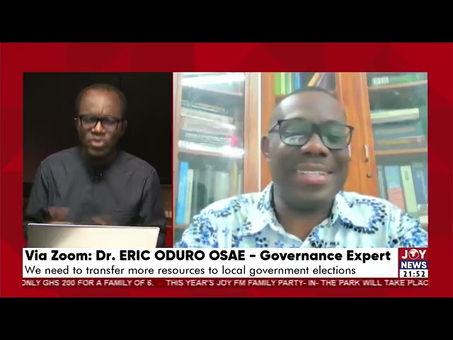 If we don't make our local-level elections attractive, our development will suffer - Dr. Oduro 