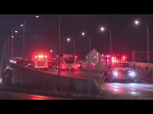 Massive pileup on Detroit area road, dozens of cars involved