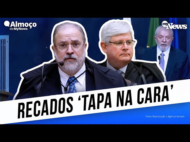 EM DISCURSO Lula faz críticas à PGR, com Aras e Janot na primeira fileira do evento da posse