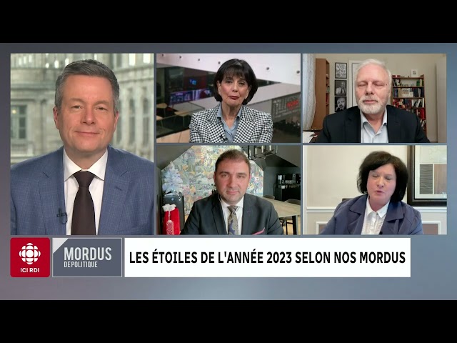 Mordus de politique | Les étoiles de l'année 2023 selon nos Mordus