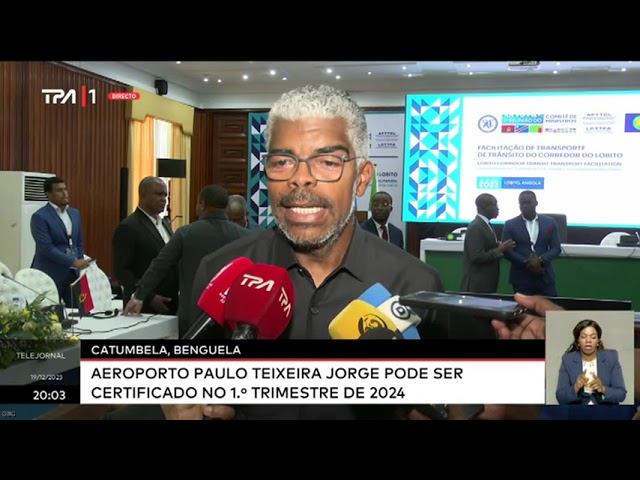 Catumbela, Benguela - Aeroporto Paulo Teixeira Jorge pode ser certificado no 1º trimestre de 2024