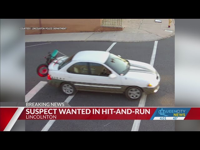 Suspect sought in Lincolnton hit-and-run