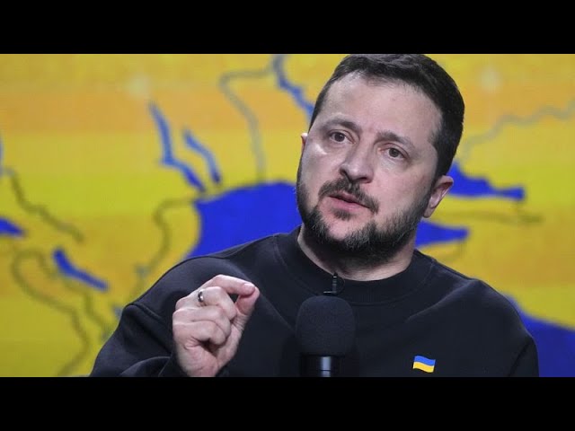 "Personne" ne sait quand la guerre avec la Russie finira, prévient Volodymyr Zelensky