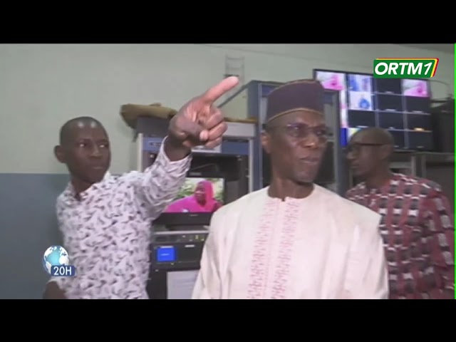 HAC | Le Directeur Général de l'#ORTM Hassane Baba DIOMBELE a reçu la visite des membres de la 