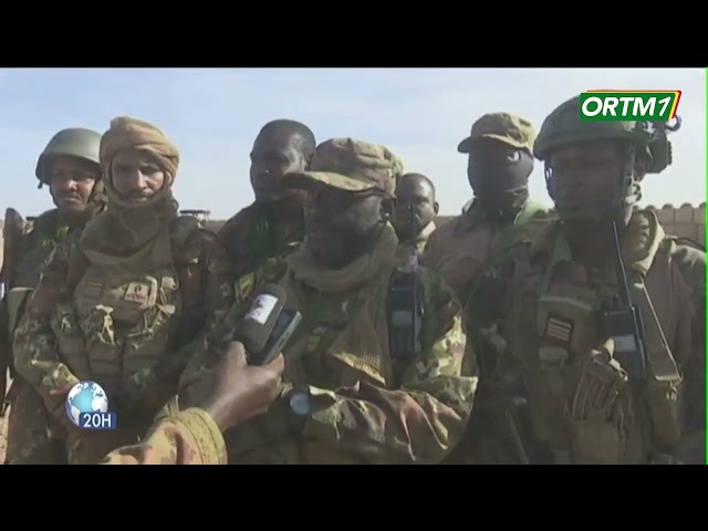 FAMa  | Visite de terrain du commandant de zone de défense N°1 du secteur1 de l'opération "