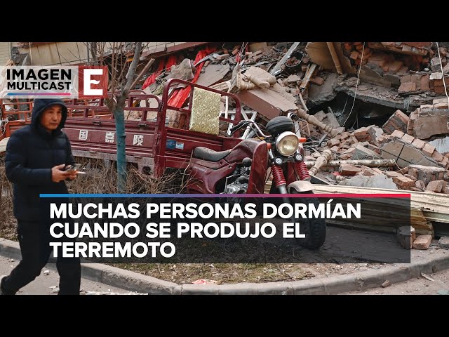 Sismo en el noroeste de China deja más de 120 muertos