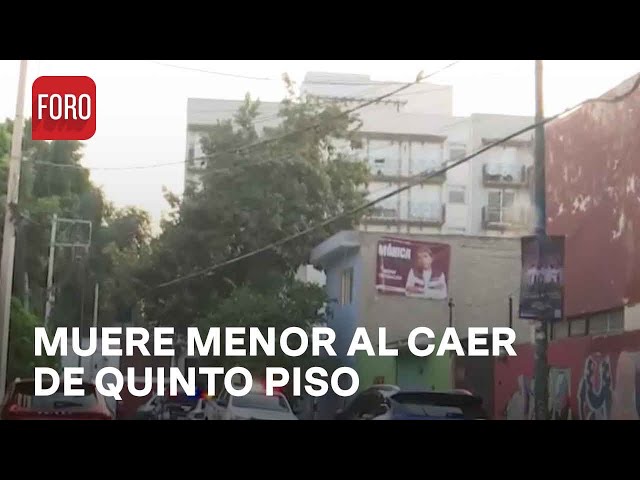 Niño de dos años muere al caer desde un quinto piso en Coyoacán - Las Noticias