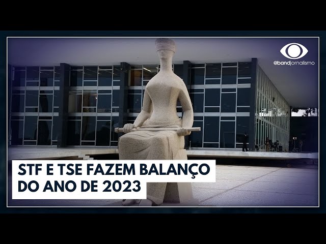 STF e TSE fazem balanço de 2023 | Jornal da Band