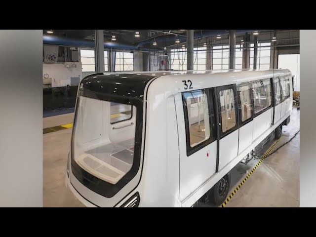 Denver International Airport replacing train cars