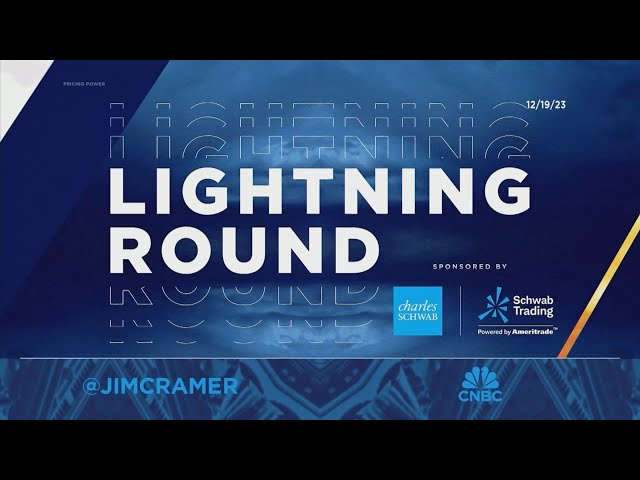 Lightning Round: Ring the register on Albertsons, says Jim Cramer