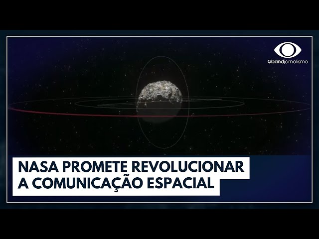 ⁣Sonda manda vídeo do espaço por meio de laser | Jornal da Band