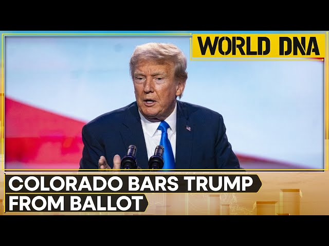 World DNA LIVE: Colorado Supreme Court bars Donald Trump from contesting ballot | WION