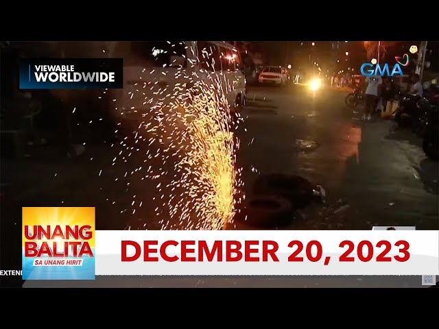 Unang Balita sa Unang Hirit: DECEMBER 20, 2023 [HD]