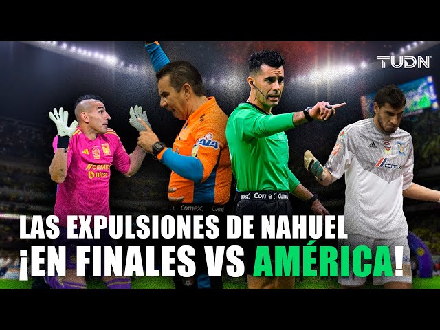 ¡SE REPITIÓ LA HISTORIA! ❌ Las expulsiones de Nahuel Guzmán vs América en FINALES | TUDN