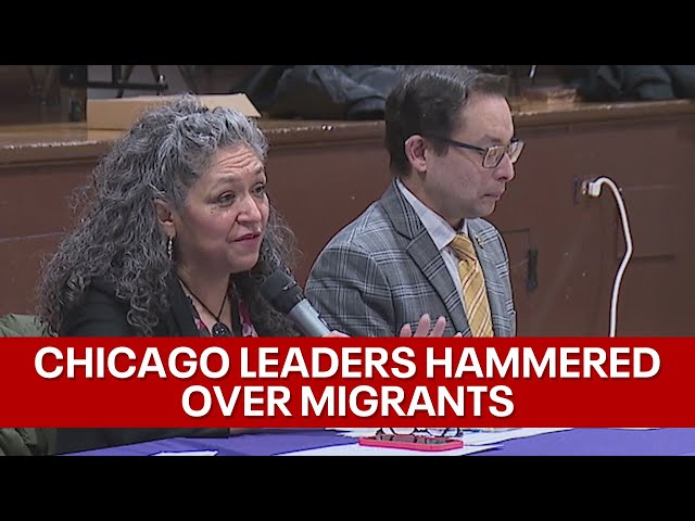 Chicago residents tell city leaders they want migrant shelter closed