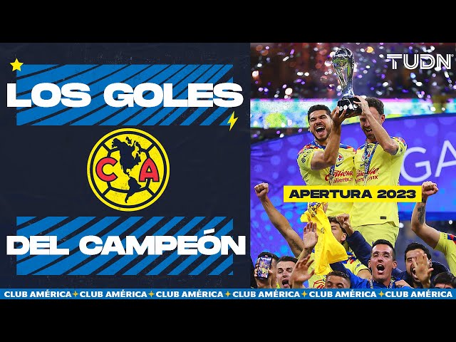 ¡LOS GOLES DEL  AMÉRICA CAMPEÓN  EN EL APERTURA 2023!  | TUDN