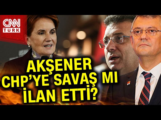 İstifalar... Görevden Almalar... Meral Akşener Gemileri Yaktı: "Bunu Savaş İlanı Olarak Görüyor