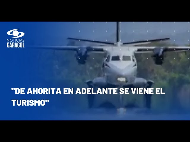 “Se viene la reactivación económica de nuestro municipio”: Juradó estrenó su aeropuerto