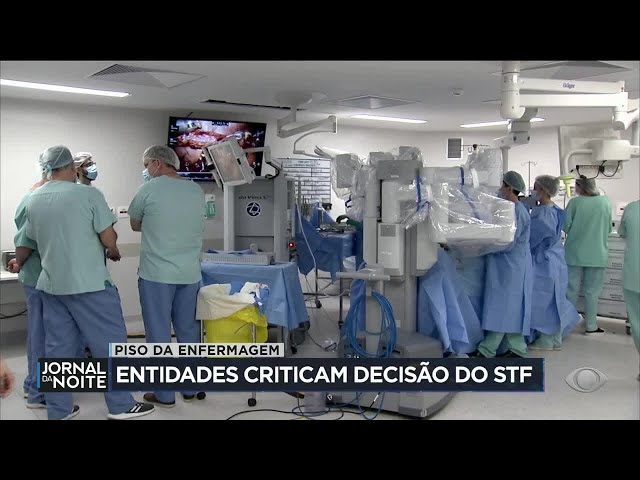 Piso da enfermagem: entidades criticam decisão do STF