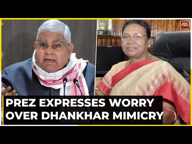 President Murmu Expresses Worry Over  Mimicry Of RS Chairman Jagdeep Dhankhar By A Suspended TMC MP