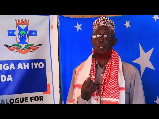 Galmudug oo deegaanka Xinlebi ku qabatay kulan lagu soo bandhigay baahiyaha bulshada.