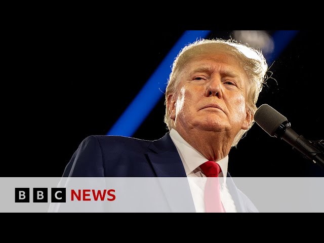 Donald Trump speaks following removal from Colorado presidential ballot | BBC News