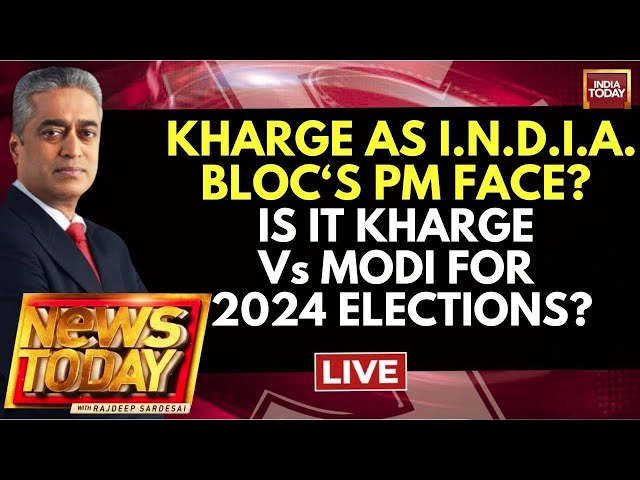 INDIA Bloc News LIVE: Rajdeep Sardesai Analysis Opposition's PM Face Choice | INDIA Bloc LIVE N