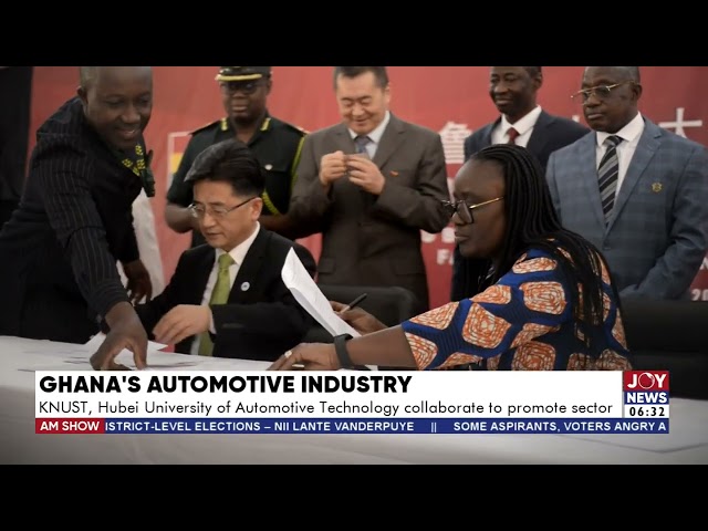 KNUST, Hubei University of Automotive Technology collaborate to promote the automotive sector