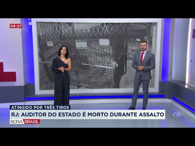 Auditor do estado é morto durante assalto no Rio de Janeiro