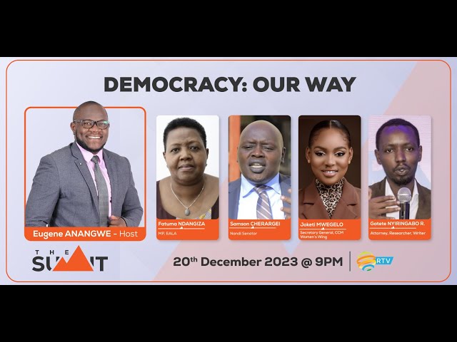 #TheSummit: Democracy: Our Way